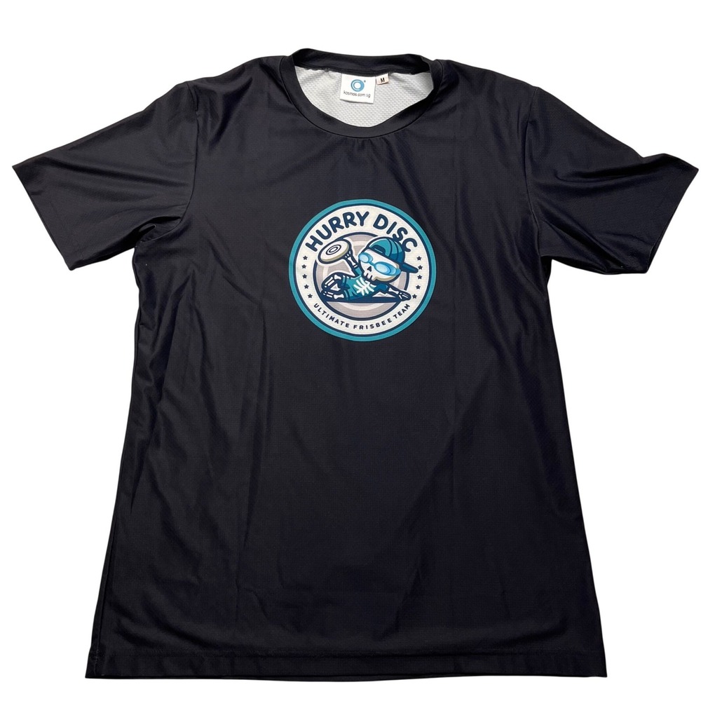 Kosmos Hurry Disc Ultimate‎ Frisbee Team Jersey Beomjun #11 M Black Shirt